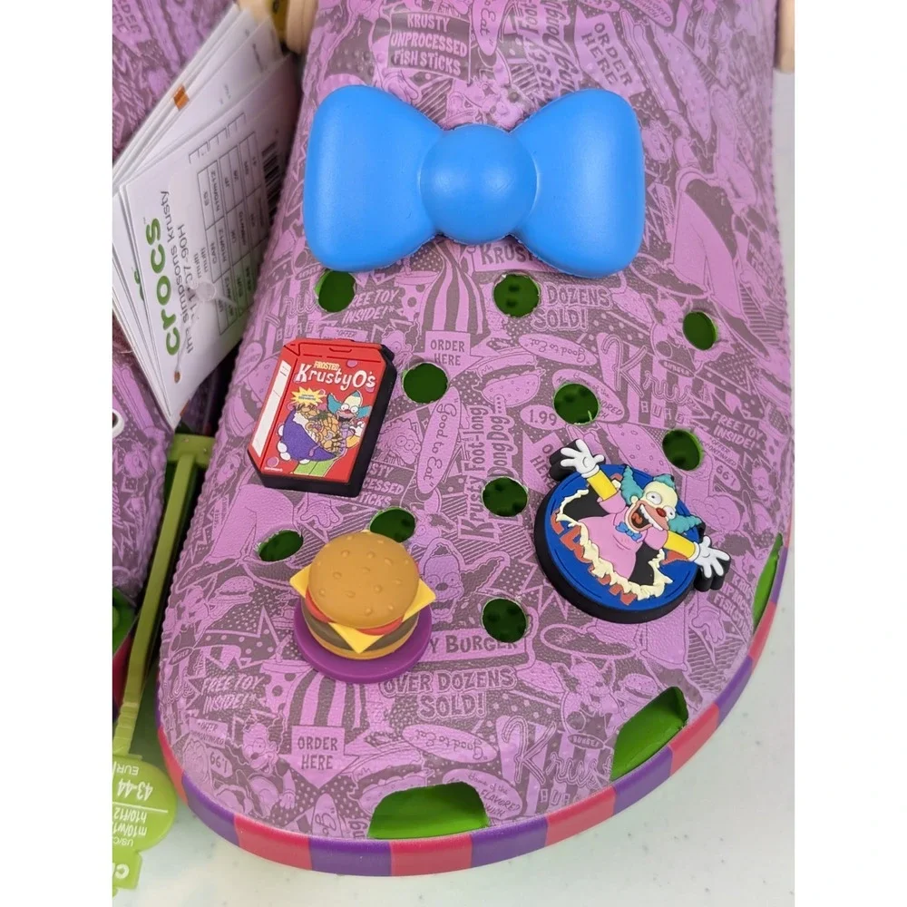 Crocs x The Simpsons Krusty the Clown Mens Size 10 Womens Size 12 Classic Clog